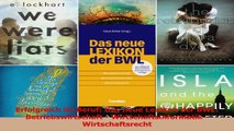 Download  Erfolgreich im Beruf Das neue Lexikon der BWL Betriebswirtschaft  Wirtschaftsinformatik Ebook Online