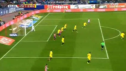 Teye Partey Fantastic Goal Atletico 1-0 Reus Deportiu  17-12-2015