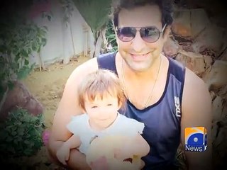 Waseem Akram tweeted photo of his sweet Daughter