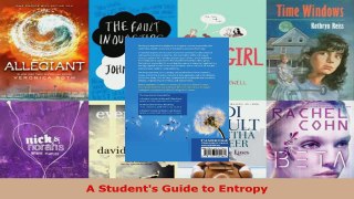 Read  A Students Guide to Entropy Ebook Free