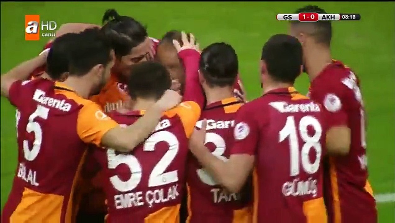 Galatasaray-Akhisar Belediye 2-1 | Maçın Geniş Özeti (17 Aralık 2015)