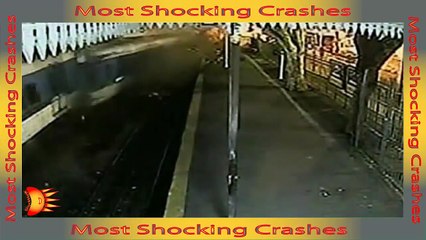 MOST shocking train crashes ever caught on camera