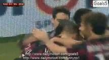 M'Baye Niang Goal Sampdoria 0 - 1 AC Milan Coppa Italia 17-12-2015