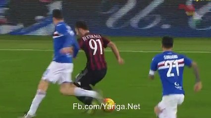 Sampdoria 0 - 1 AC Milan M'Baye Niang 17/12/2015