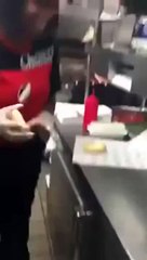 Checkers Employee Wipes Floor With Bun, Then Serves It