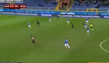 M'Baye Niang Goal - Sampdoria 0 - 1 AC Milan - Coppa Italia - 17_12_2015 -