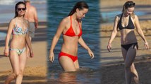 Bikini Babe Alert!! Olivia Wilde Drives us Wild in Swimwear in Hawaii