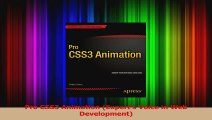 Pro CSS3 Animation Experts Voice in Web Development Read Online