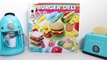 Burger Deli Set Dough Playset Make Your Own Hamburger Hot Dog French Fries Toy Food Play D