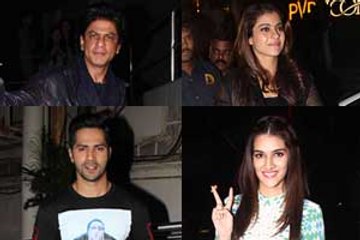 Stars come to see SRK-Kajol rock onscreen at Dilwale premiere