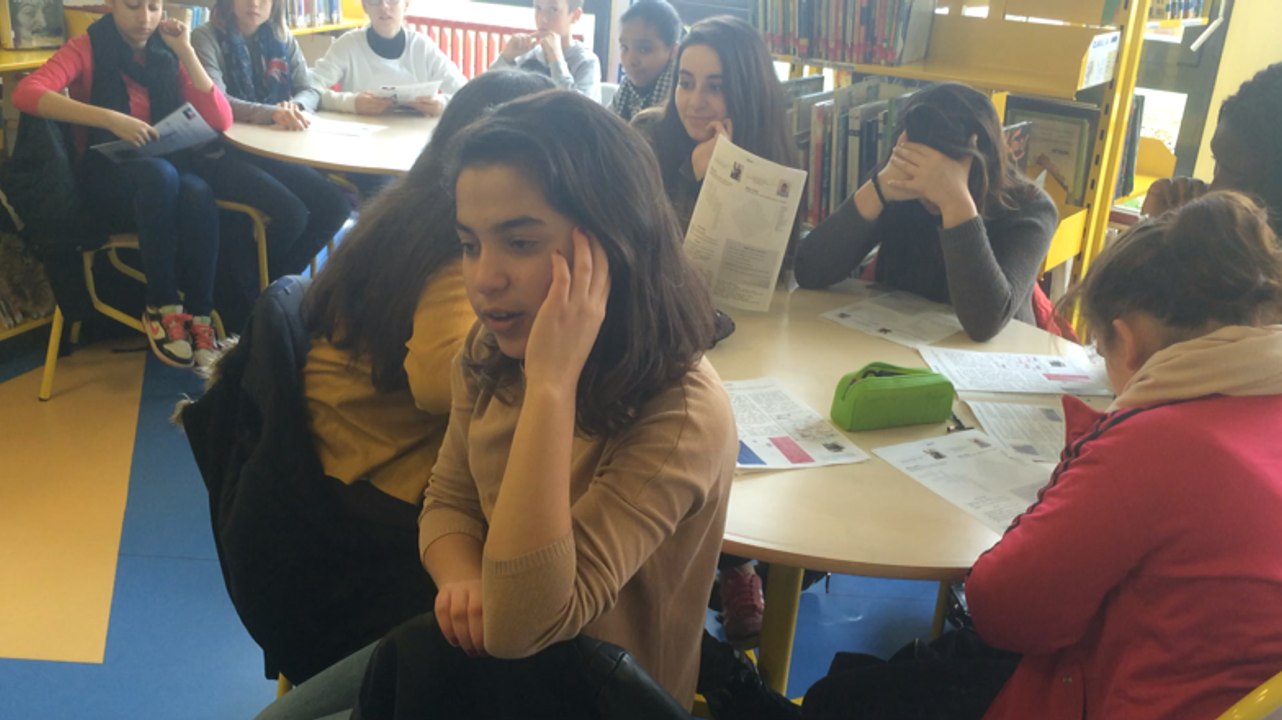 Le journal des 4e pour les victimes des attentats de Paris