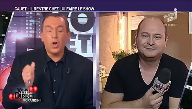 Vous êtes en direct : Jean-Marc Morandini en direct à Cauet: Il parait que vous voulez prendre ma place sur NRJ12?