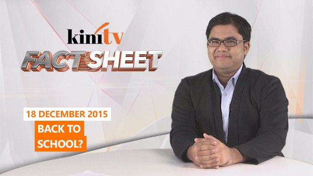 Fact Sheet - December 18: Back to school?