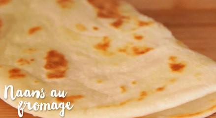 Recettes de naans au fromage pour un repas indien - Gourmand