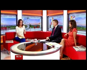 SUSANNA REID. BBC ONE Breakfast I Love Les Carottes 10.April.2012.