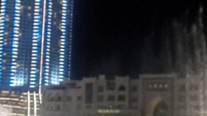 Dubai Burj Khaleefa Water Flowers Mountains song 1
