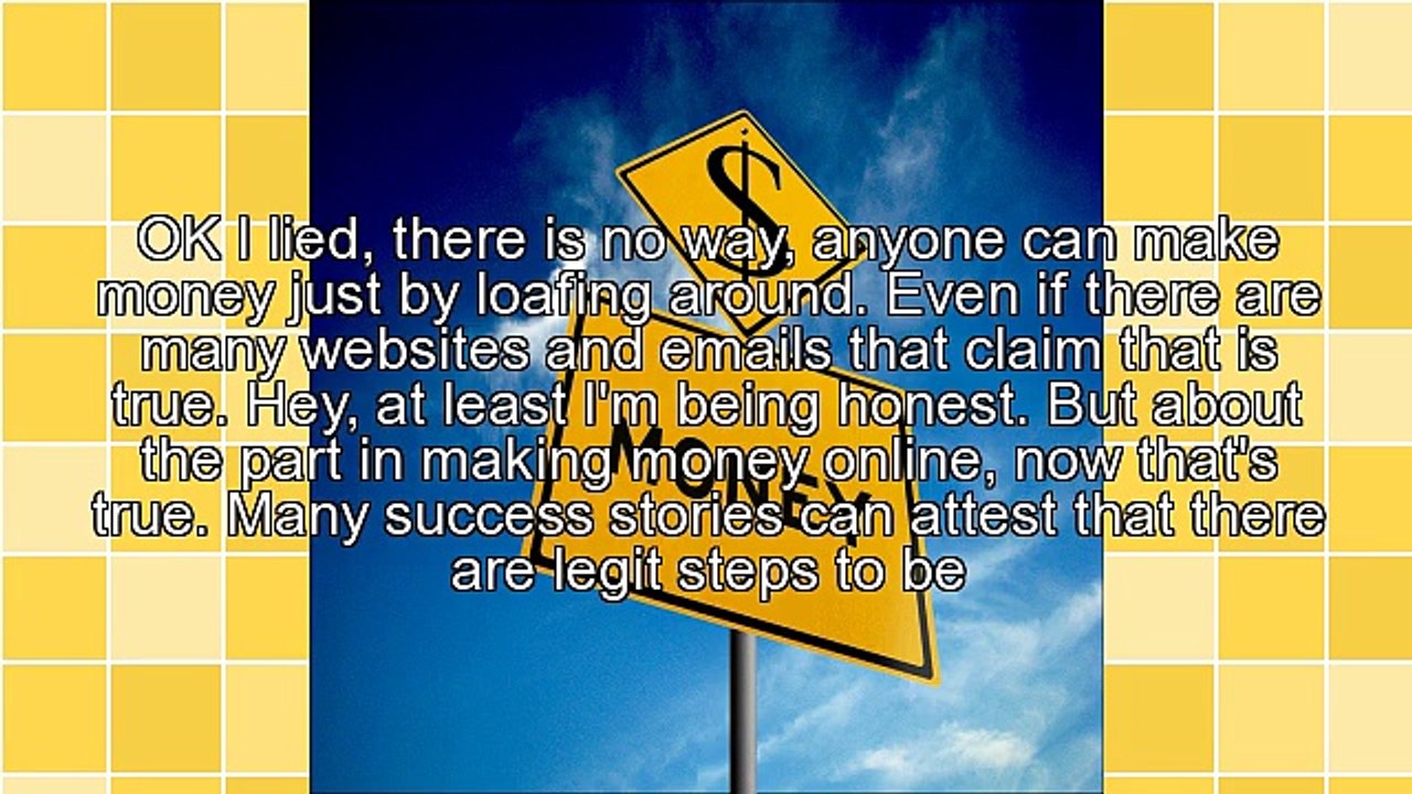 Making Money Online with out Even Breaking a Sweat