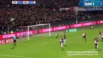 Dirk Kuyt Penalty Goal _ Feyenoord 2 - 1 Willem II 17.12.2015 HD