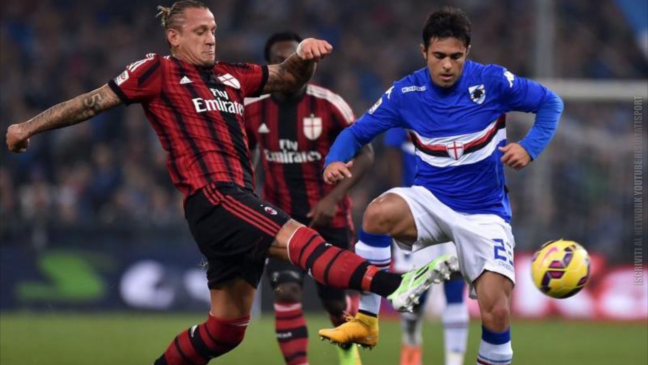Sampdoria vs AC Milan 0-2 All Goals and Highlights Coppa Italia  2015 Full HD