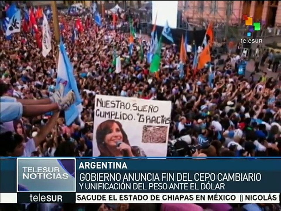 Pueblo argentino dispuesto a defender con todo la Ley de Medios