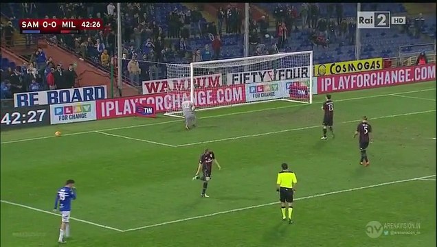 Sampdoria 0 - 2 AC Milan - All Goals and highlights Coppa Italia 17/12/2015
