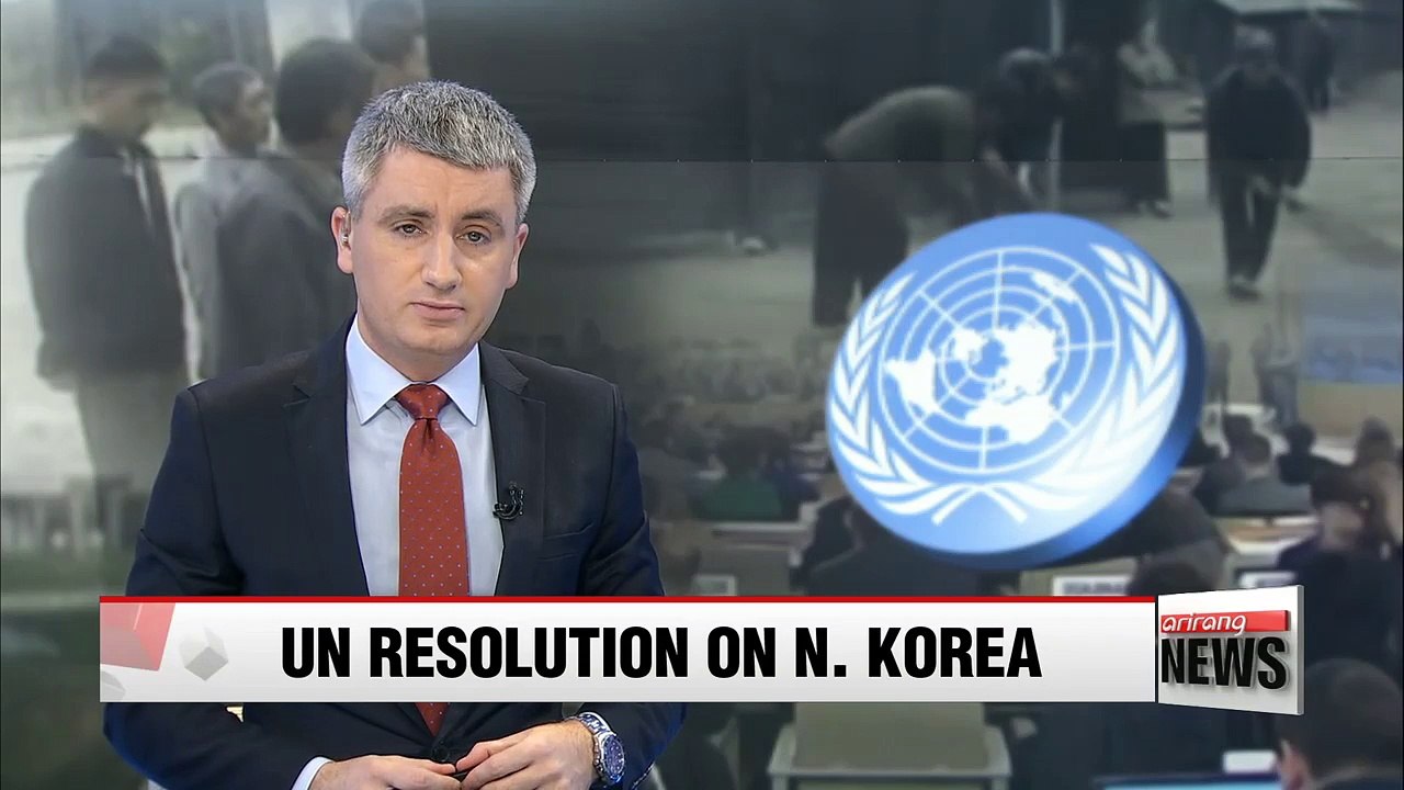 UN General Assembly to vote on resolution on N. Korea's human rights