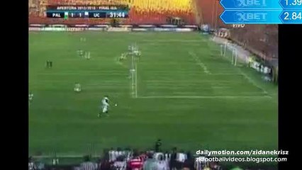 1-1 Francisco Alarcon Goal - Palestino v. Universidad Catolica 17.12.2015 Chile Primera