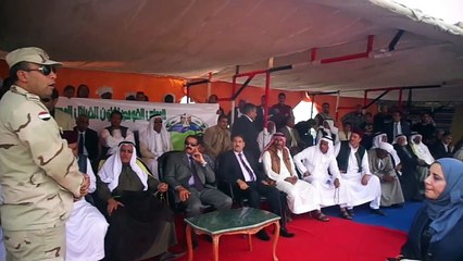 مشاهد من الحفر بقناة السويس الجديدة ديسمبر 2014 وزيارة وفد المجلس القومى للقبائل العربية