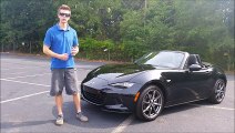 2016 Mazda MX-5 Miata Grand Touring- Start Up, Exhaust and Review