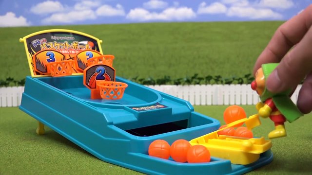 バスケットボールのおもちゃとアンパンマン Anpanman toy ◆호빵맨 장난감◆