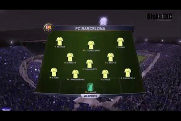 PS4 FIFA 15 - Getafe vs Barcelona - GamePlay (2)