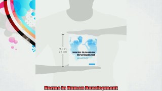 Norms in Human Development