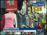 Inician las compras para las fiestas navideñas