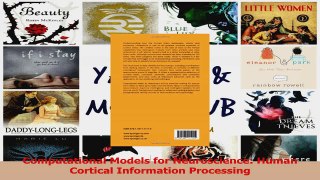 Download  Computational Models for Neuroscience Human Cortical Information Processing PDF Free