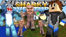 Minecraft Adventure - Sharky and Scuba Steve -CATCHING THE EVIL WITCH!