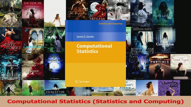 Read Computational Statistics Statistics and Computing PDF Free