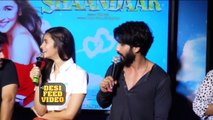 Shahid Kapoor, Alia Bhatt Full Interview | Neend Na Mujhko Aaye Shaandaar Song Launch