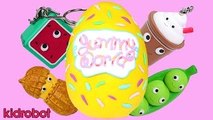 SURPRISE JUMBO PLAY DOH TOY EGG - - - Unboxing 15 Yummy World Blind Boxes