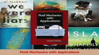 PDF Download  Fluid Mechanics with Applications Read Online