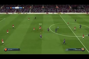 PS4 FIFA 15 Manchester United vs Barcelona - GamePlay (5)