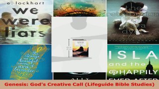 Read  Genesis Gods Creative Call Lifeguide Bible Studies EBooks Online