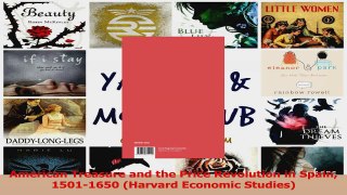 Read  American Treasure and the Price Revolution in Spain 15011650 Harvard Economic Studies Ebook Free