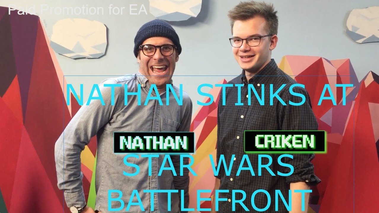 Nathan's STINKS at Star Wars Battlefront feat. Criken