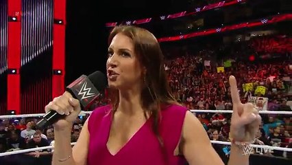 Stephanie McMahon is furious with Roman Reigns- Raw, December 14, 2015