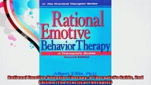 Rational Emotive Behavior Therapy A Therapists Guide 2nd Edition The Practical