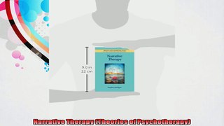 Narrative Therapy Theories of Psychotherapy