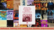 Software Testing and Continuous Quality Improvement Read Online