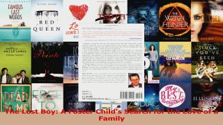 The Lost Boy A Foster Childs Search for the Love of a Family PDF