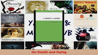 PDF Download  On Death and Dying Download Full Ebook
