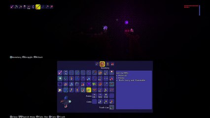 Terraria: Fighting the Brain of Cthulu Again